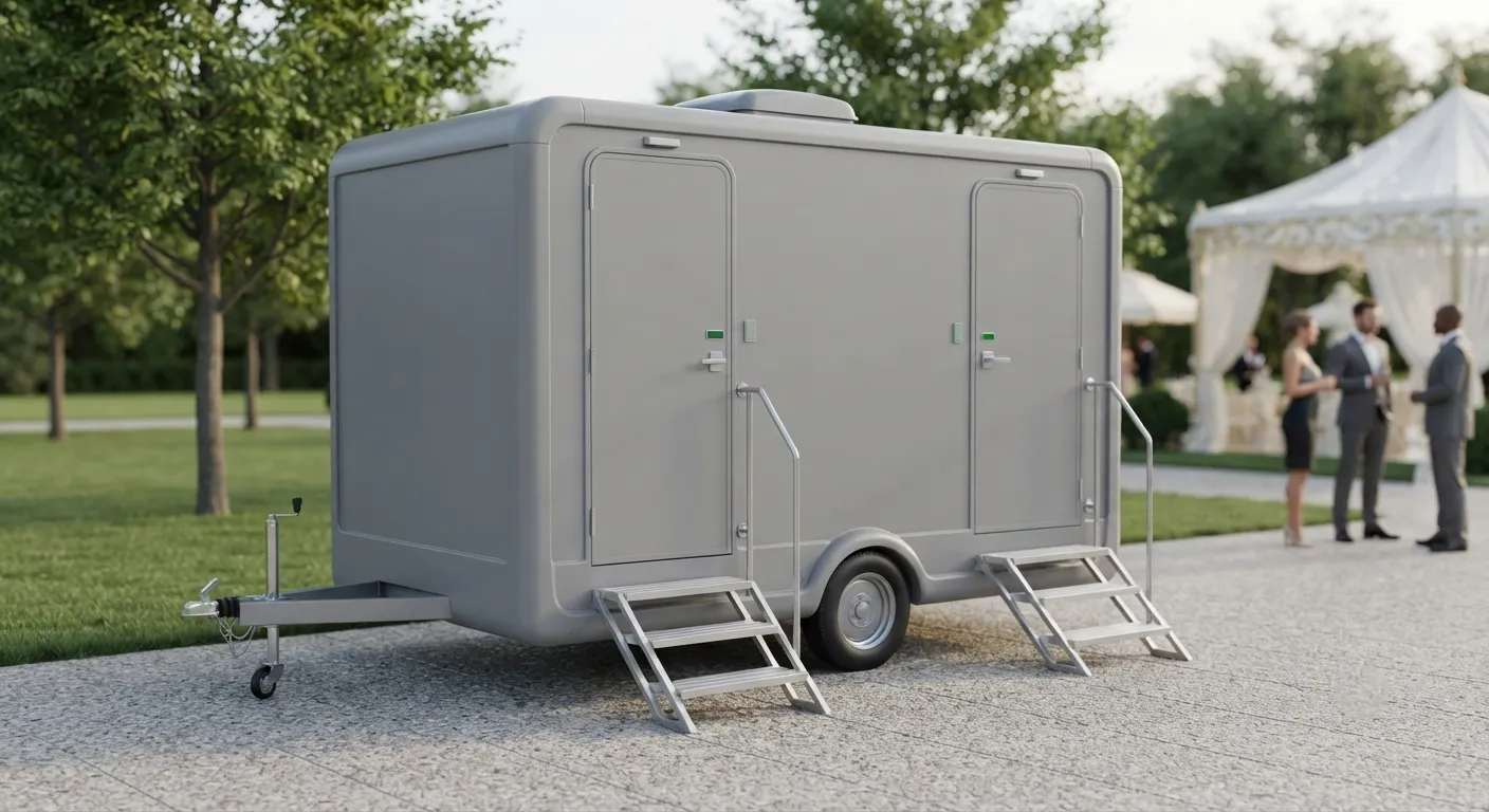 2 Stall Restroom Trailer in Sunrise Manor, NV