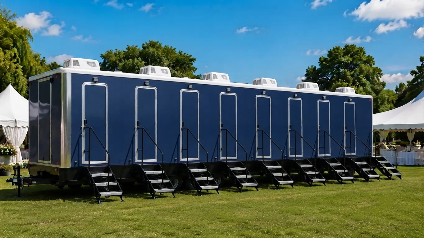8 Stall Restroom Trailer in Sunrise Manor, NV