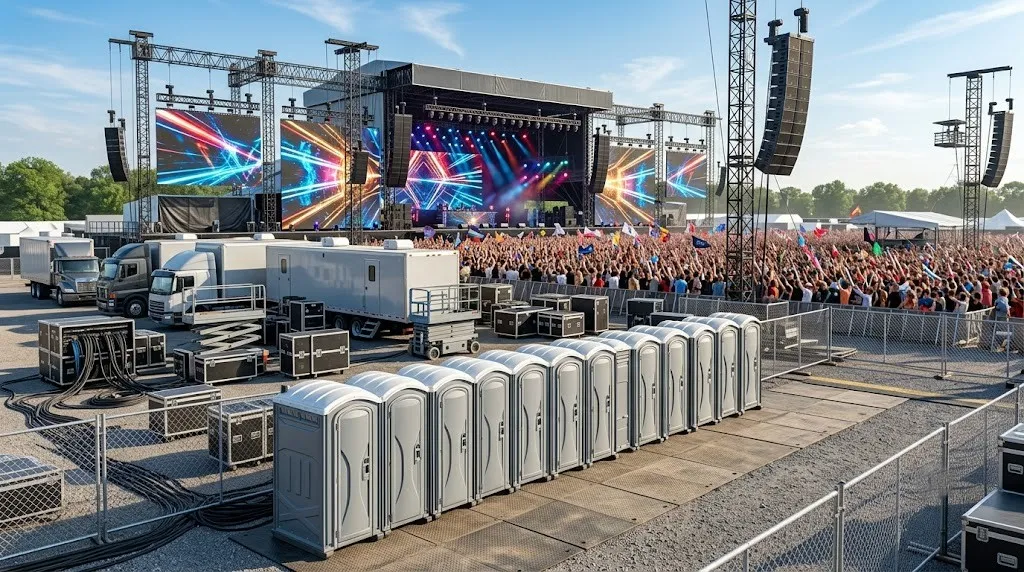 Concert Restroom Rental in Sunrise Manor, NV